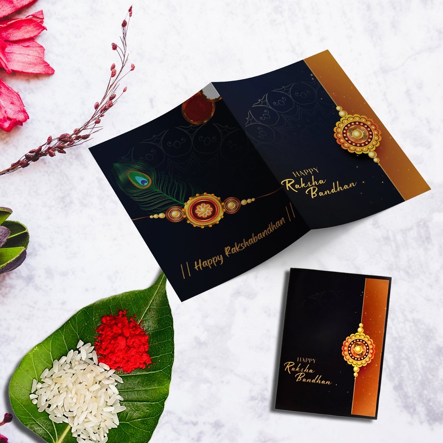 Premium Rakhi Gift Combo With Choco Almonds Traditional Rakhis Festive Essentials