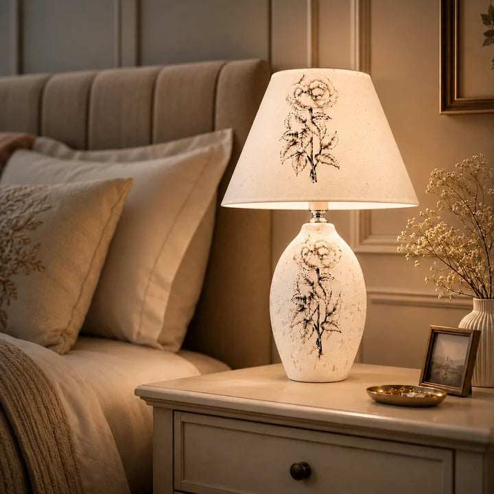 flycart22 Vintage Bloom Table Lamp
