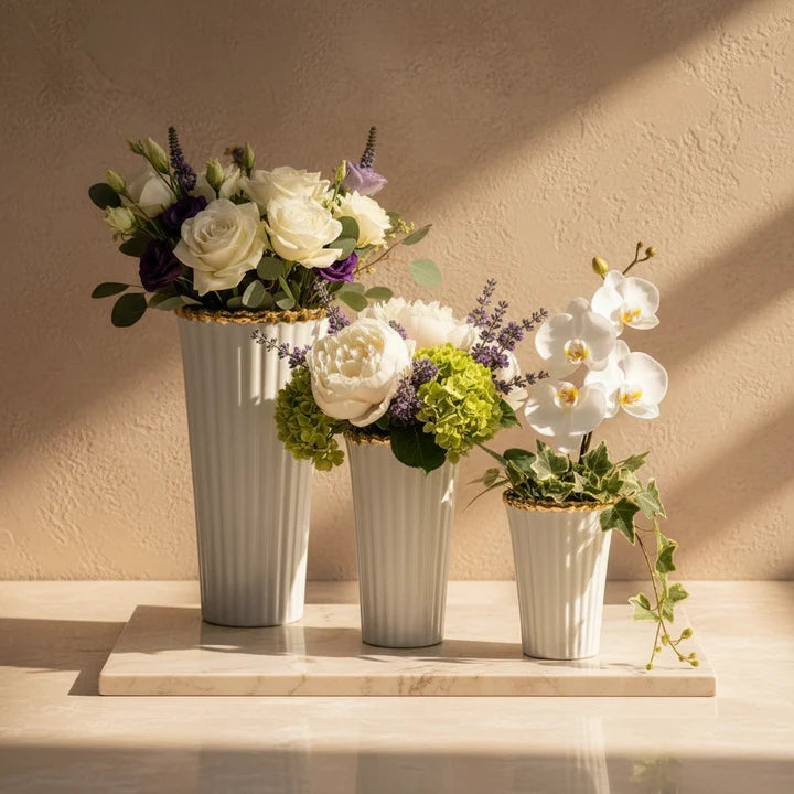 Aurelia Luxury Ceramic Vase Set