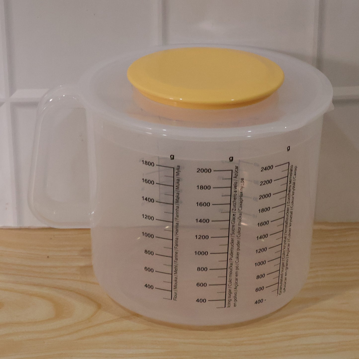 Plastic Measurement Storage Box With Lid 1 Pc