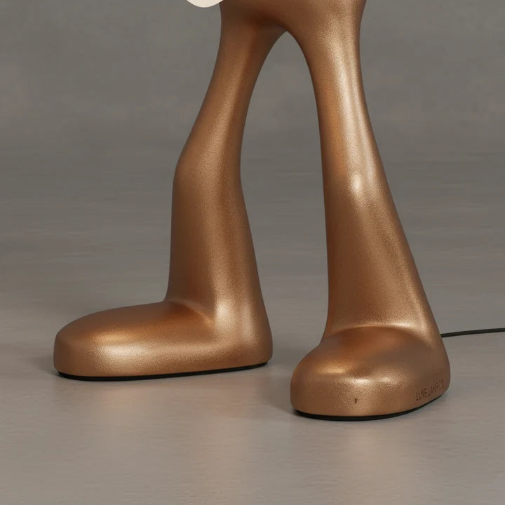Aurelia Heart Sculpture Floor Lamp