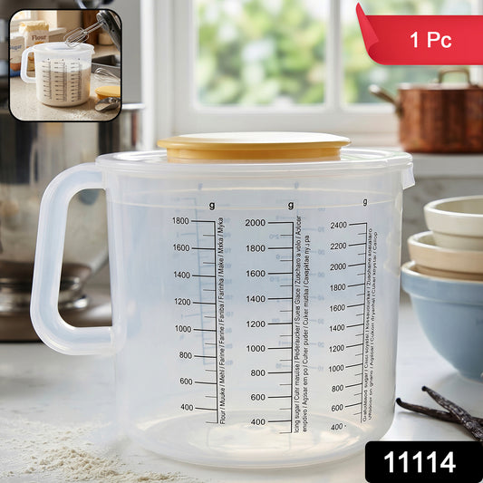Plastic Measurement Storage Box With Lid  1 Pc