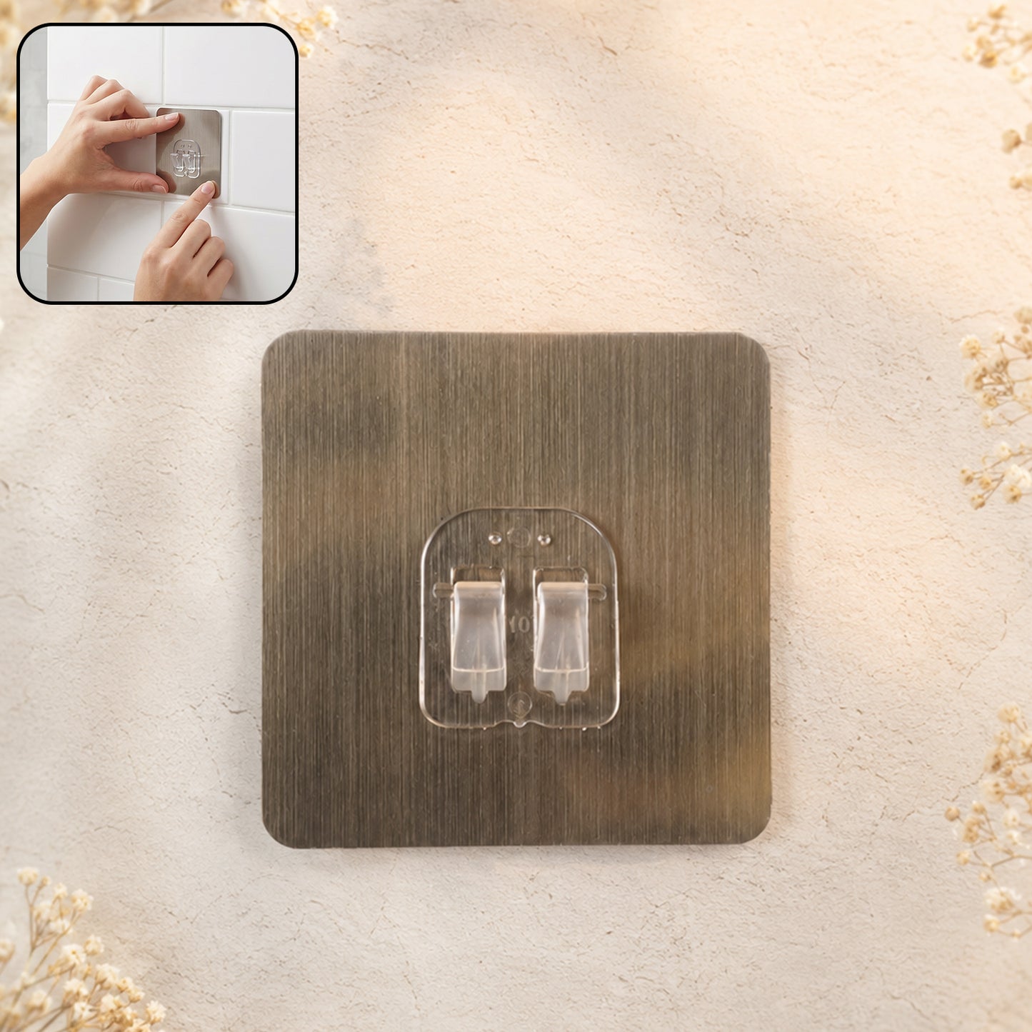 Self Adhesive Wall Hook (1 Pc)