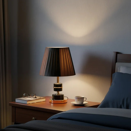 Jute Shade Table Lamp