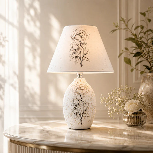 flycart22 Vintage Bloom Table Lamp