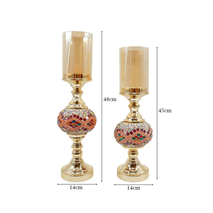 MOSAIC CANDLE HOLDER