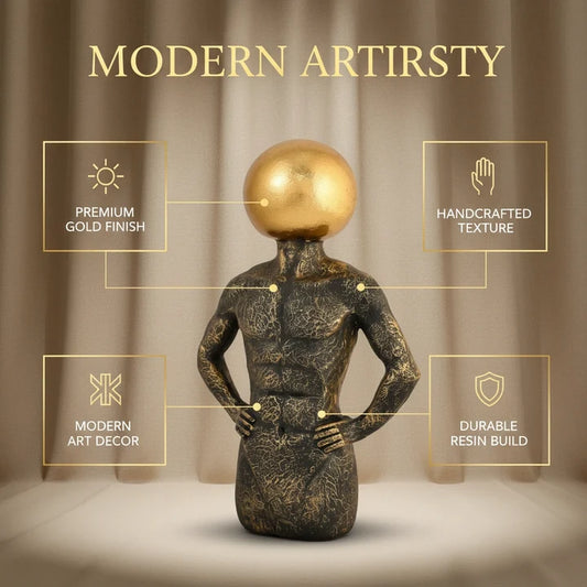 Aura Sphere Modern Sculpture