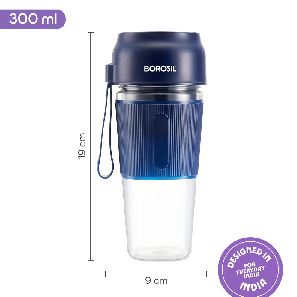 Nutrigrip Portable Blender, Blue