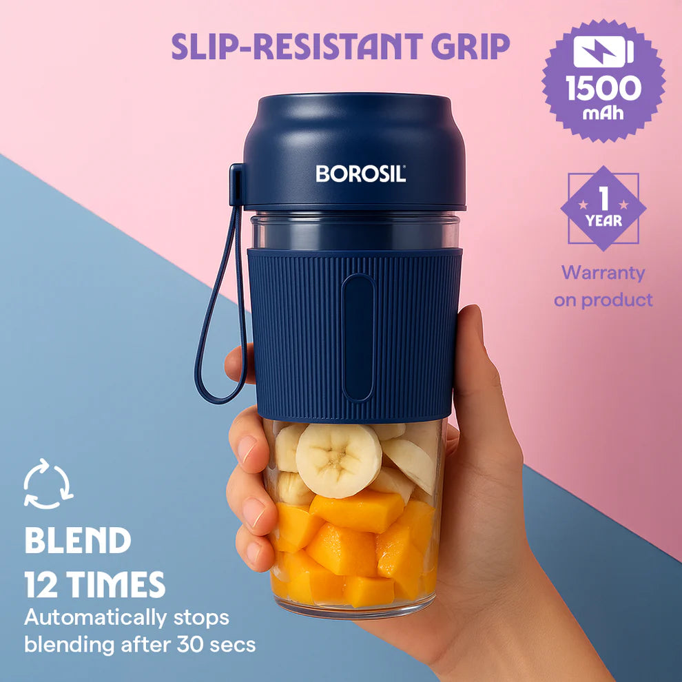 Nutrigrip Portable Blender, Blue