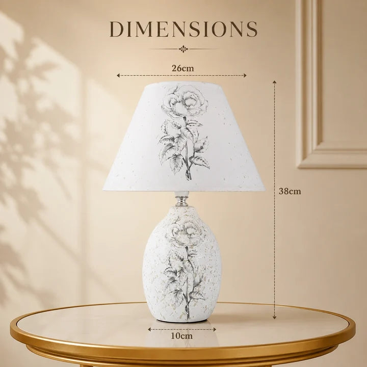 flycart22 Vintage Bloom Table Lamp