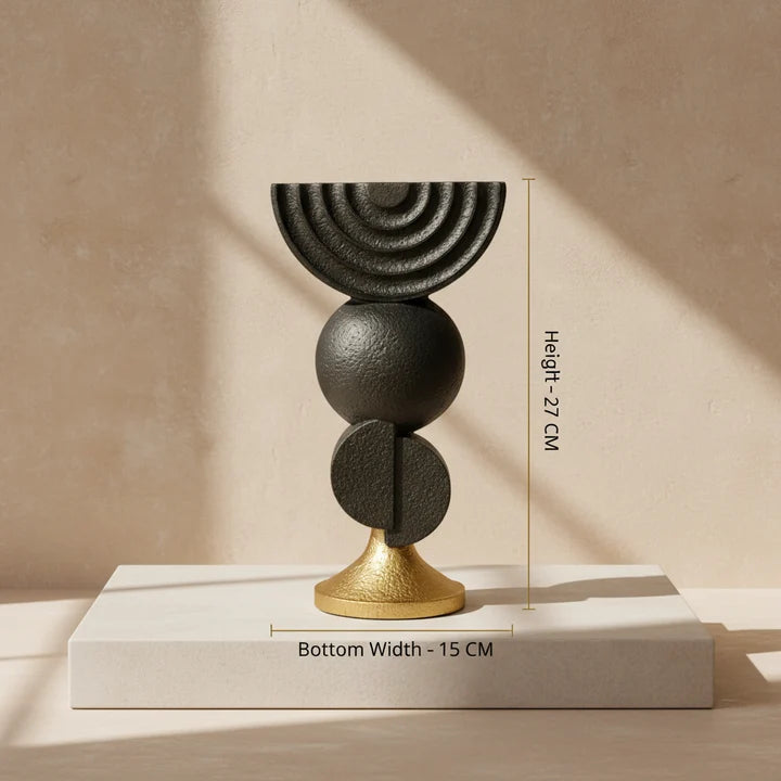 Bold Monarc Orbital Sculpture Showpiece