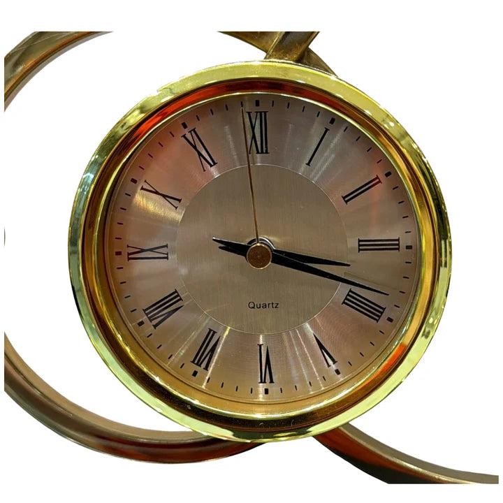 Dual ring desk clock