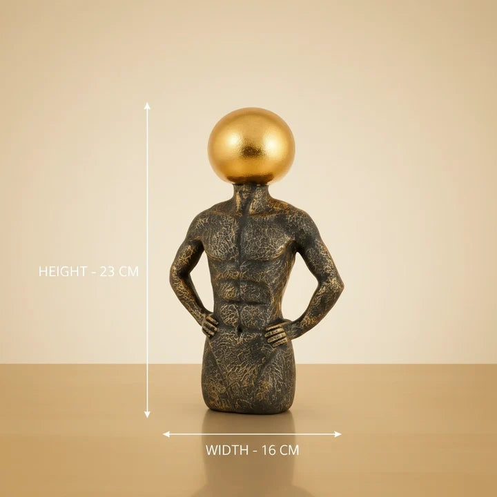 Aura Sphere Modern Sculpture