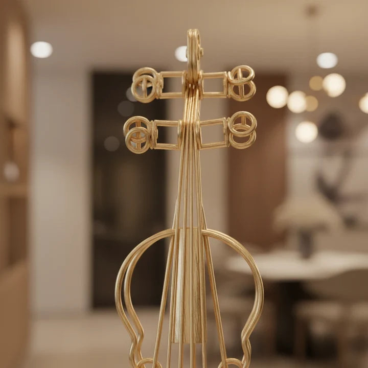 Harmony Metal Violin Decor Accent