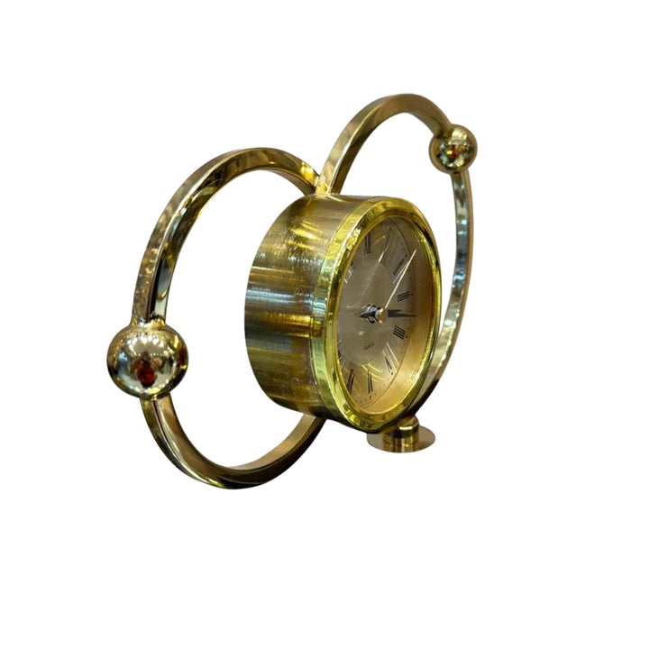 Dual ring desk clock