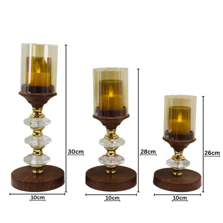 Decorative Candle Holder Set of 3