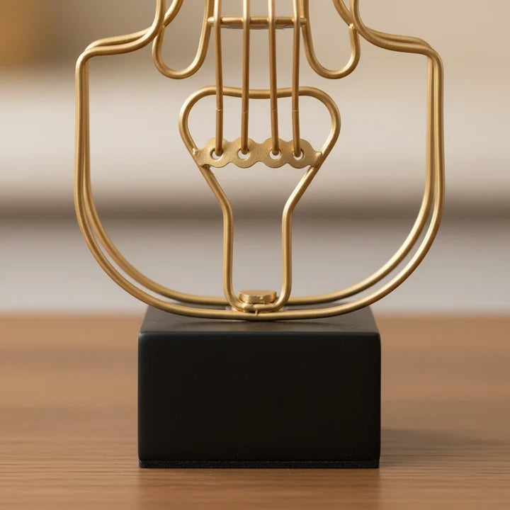 Harmony Metal Violin Decor Accent