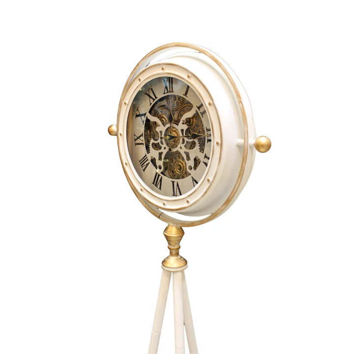 Vintage Tripod Floor Clock