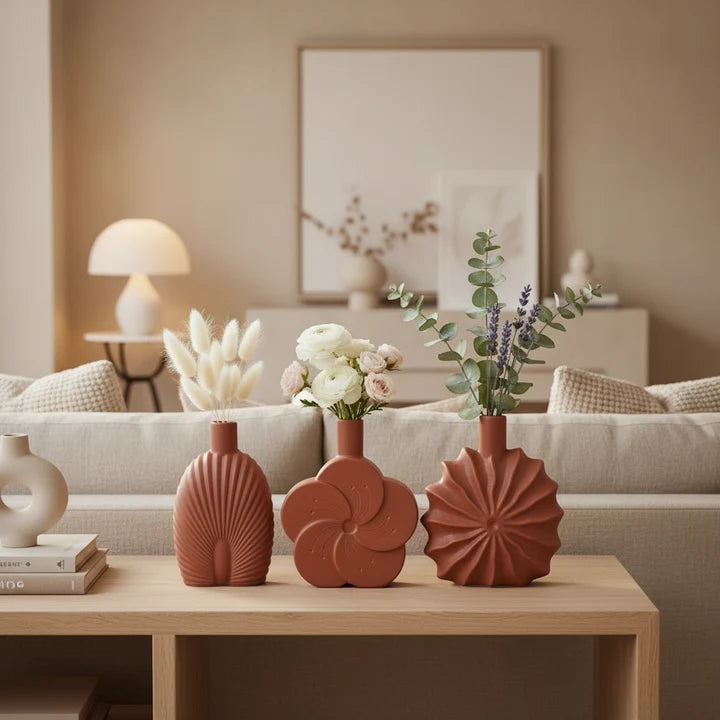 Terranova Sculptural Vase Set