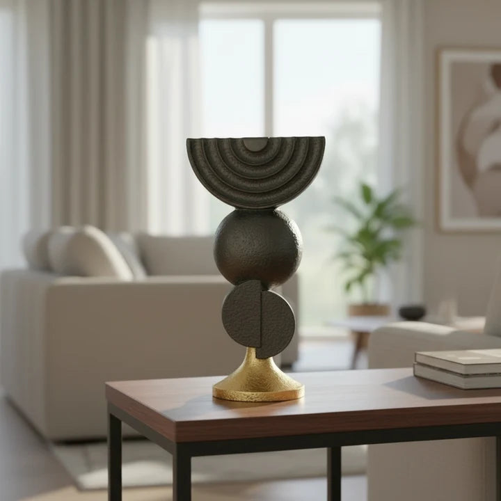 Bold Monarc Orbital Sculpture Showpiece