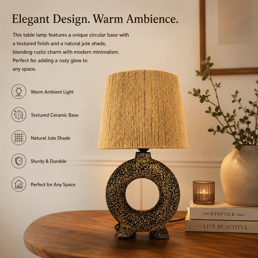 modern ring table lamp