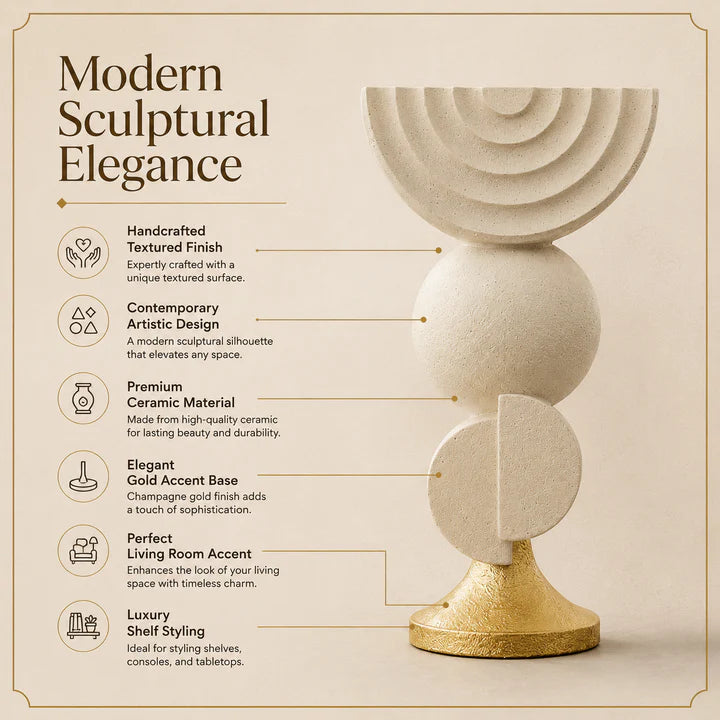 Monarc Orbital Sculpture Showpiece