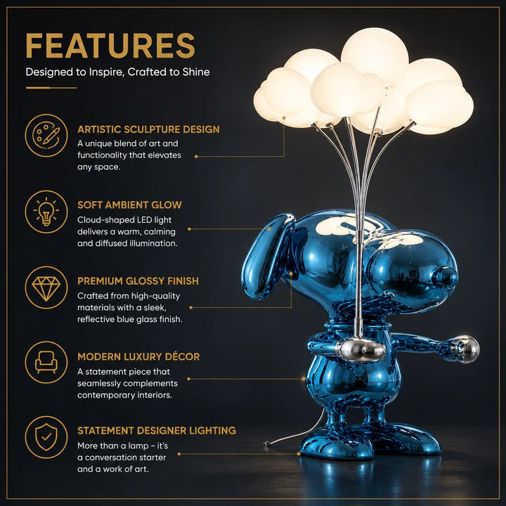 Cloud Glow Artistic Sculpture Lamp