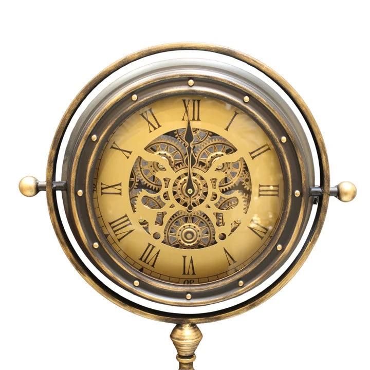 Antique Tripod Floor Clock