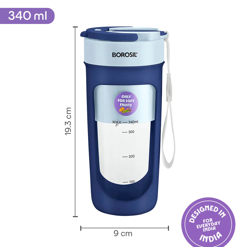 Nutrisip Portable Blender, Blue