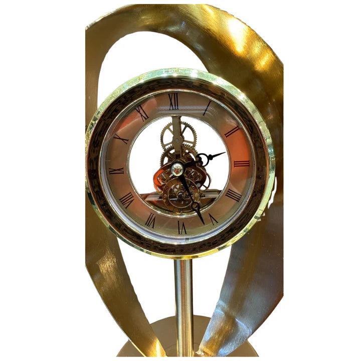 Gold Decorative Desk Clock