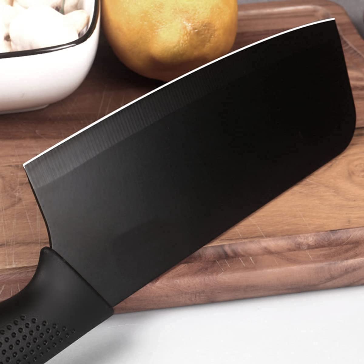 Shiny Key Professional 3pc Kitchen Knife Set (Black)