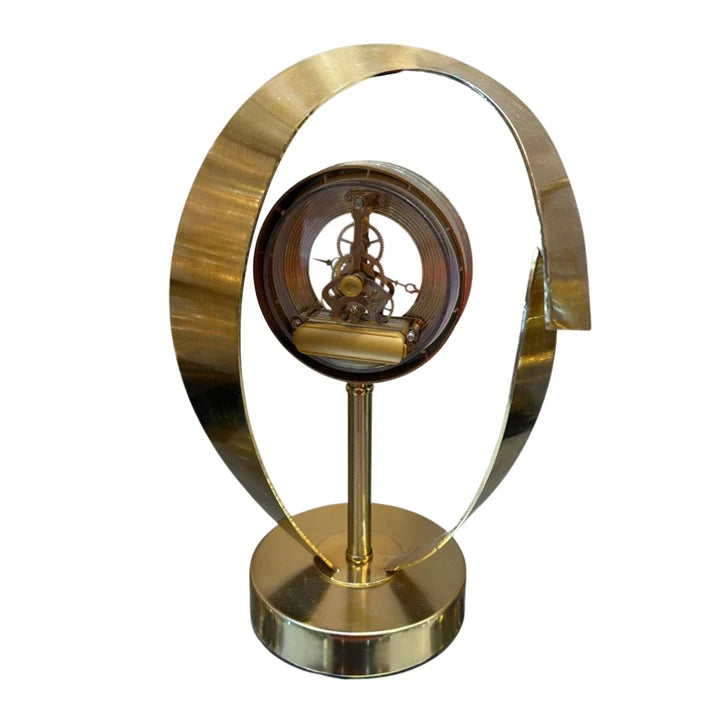 Gold Decorative Desk Clock