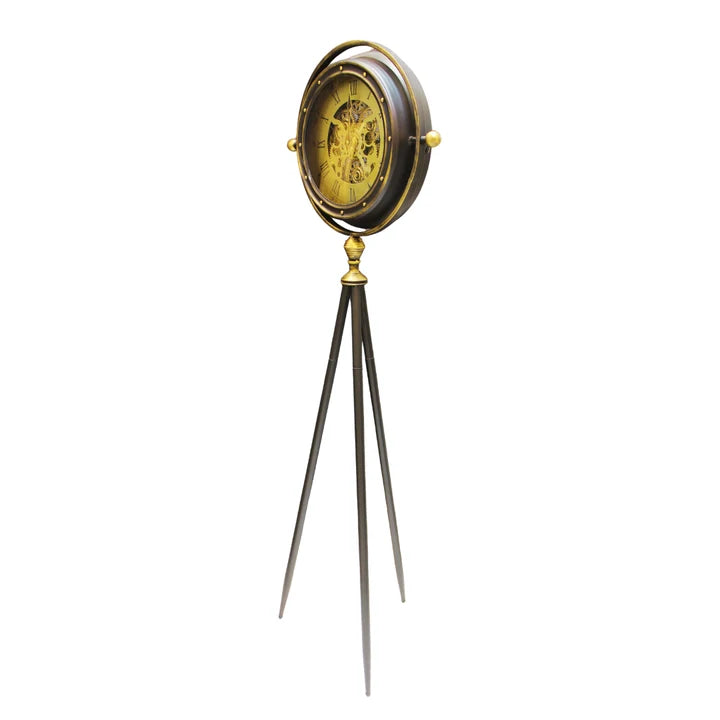Antique Tripod Floor Clock