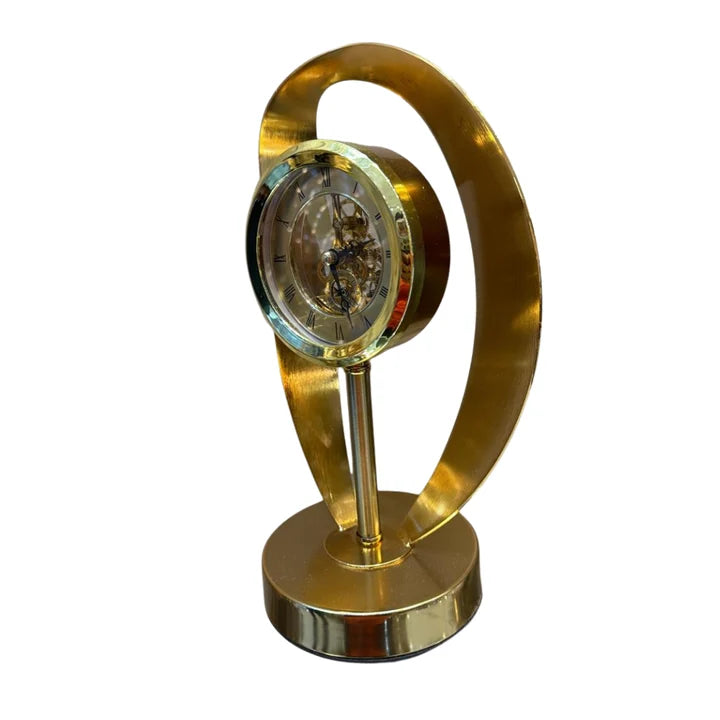 Gold Decorative Desk Clock