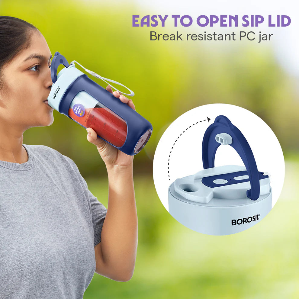 Nutrisip Portable Blender, Blue