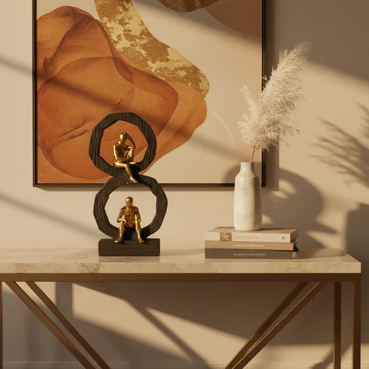 Infinity Muse Luxury Abstract Sculpture Showpiece