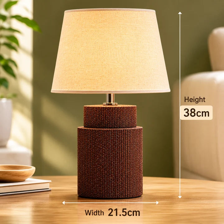 Lunara Glow Luxury Bedside Table Lamp