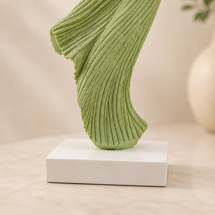 Graceful Bloom Lady Figurine Showpiece