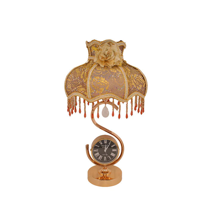 Victorian Heritage Lamp with Clock