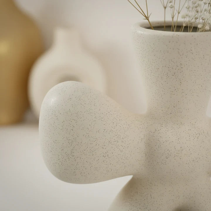Starfish Matte White Vase