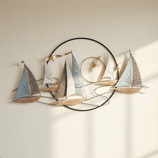 Sailboat Metal Wall Art