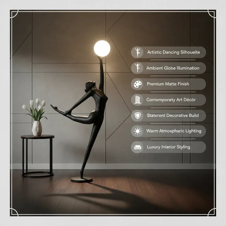 Ballet Sculptural Floor Lamp