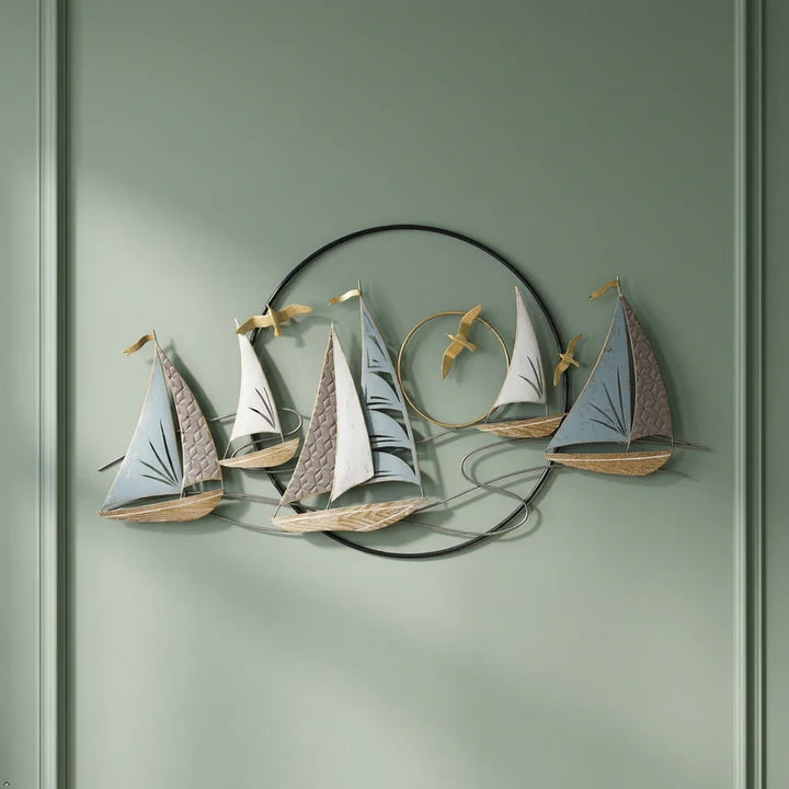 Sailboat Metal Wall Art