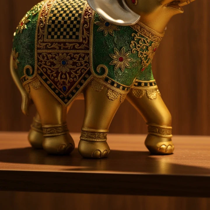 Royal Heritage Large Elephant Showpiece