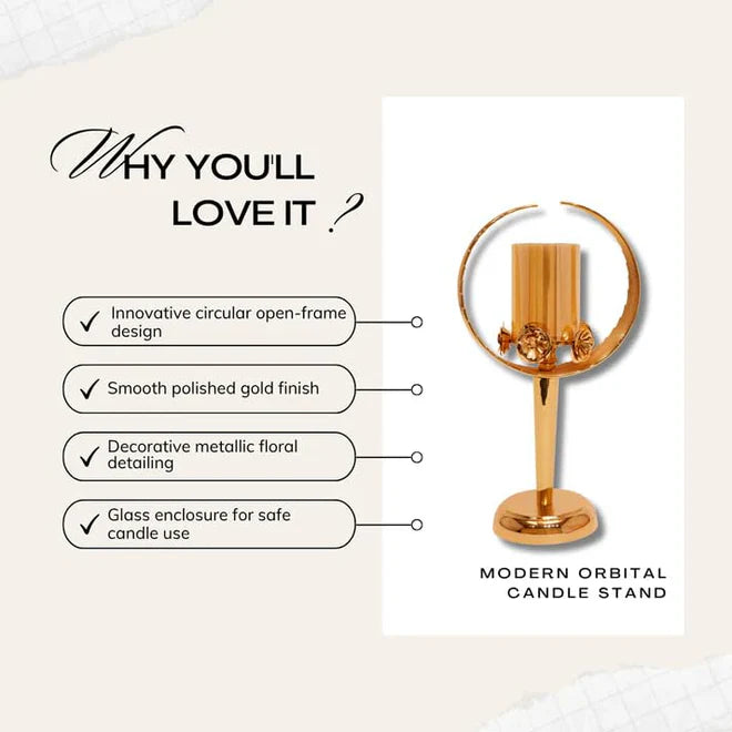 Orbital Candle Holder