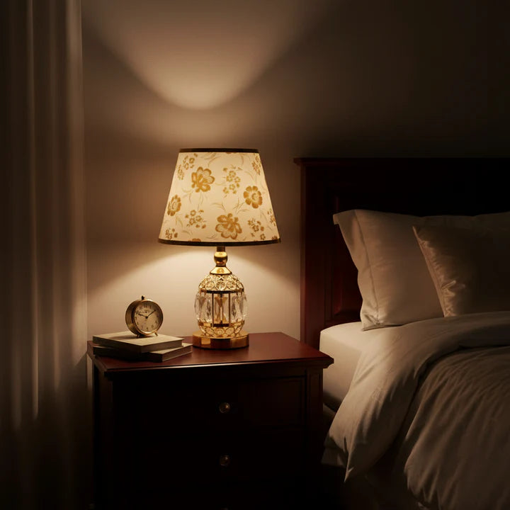 Modern Small Crystal Glass Table Lamp