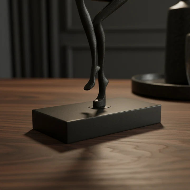 Dancing Ball Abstract Figure Showpiece