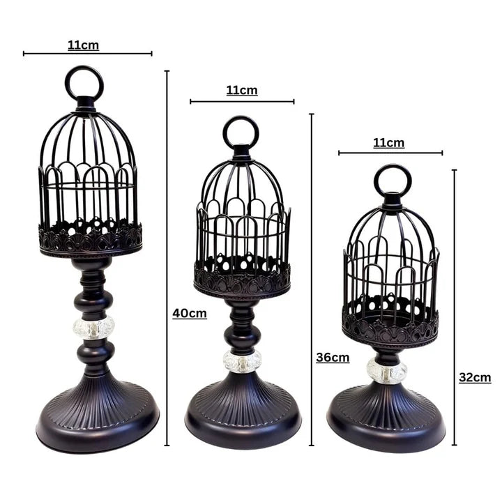 Chritmas Candle Holder Set of 3