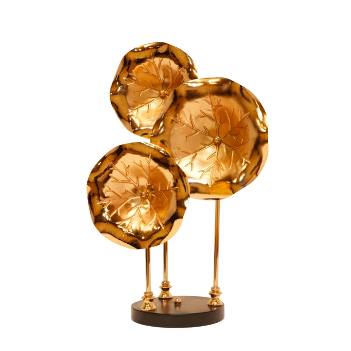 Golden Metal Decorative Table Showpiece