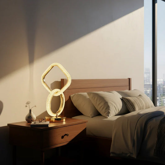 Geometric Loop LED Table Lamp